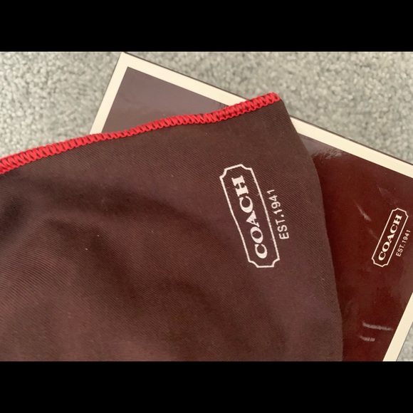 Coach Dust Bag and Box - Picture 2 of 9